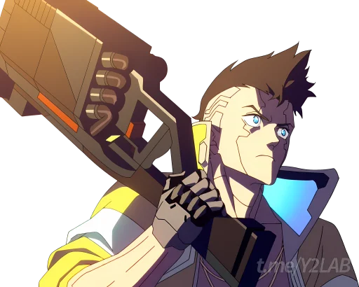 Стикер Cyberpunk: Edgerunners