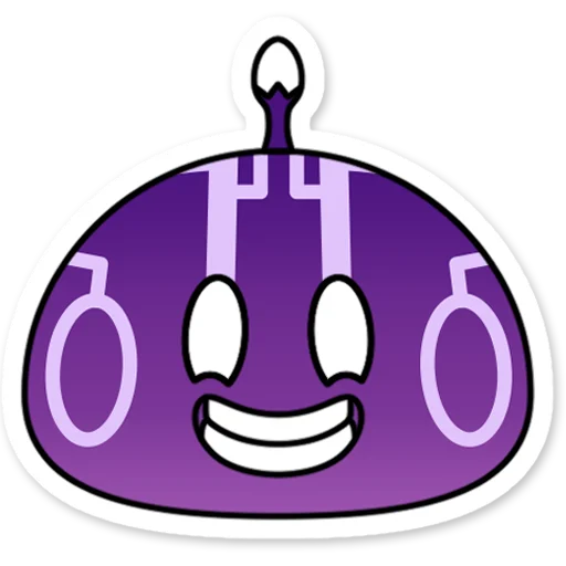 Стикер Электро слайм Genshin Impact