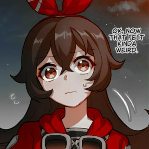 Стикер Amber Genshin [InariChuu]