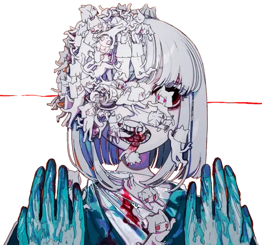 Стикер Ero guro (Gore)