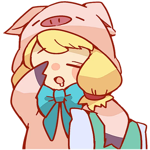 Стикер Побег со свинофермы