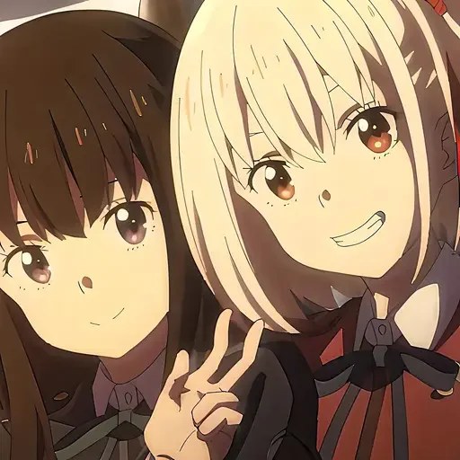 Стикер Lycoris Recoil