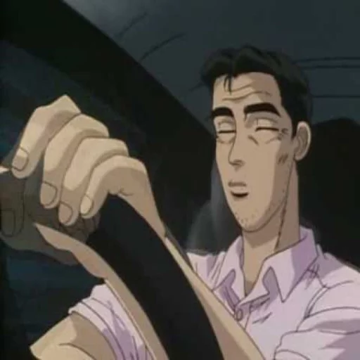 Стикер Initial D
