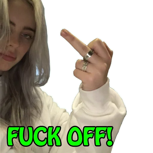 Стикер Billie?