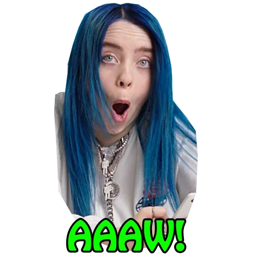 Стикер Billie?