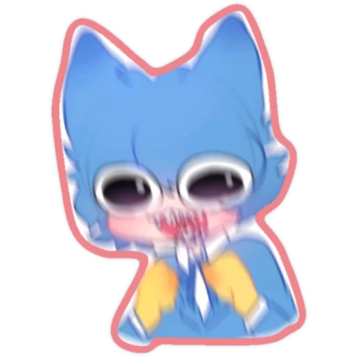 Стикер Хаги Ваги И Киси Миси