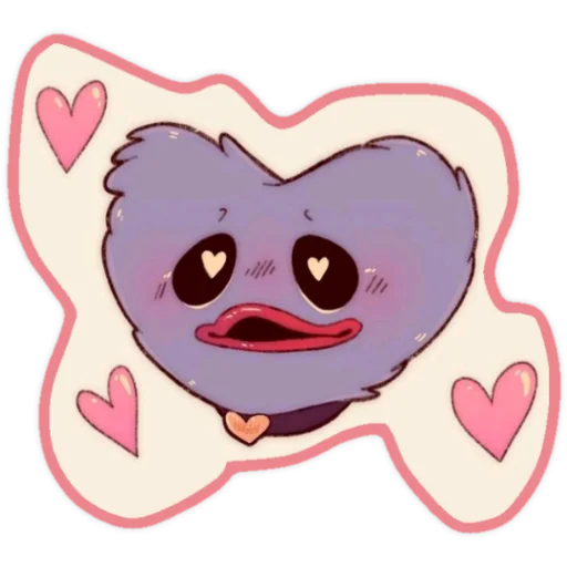 Стикер Хаги Ваги И Киси Миси