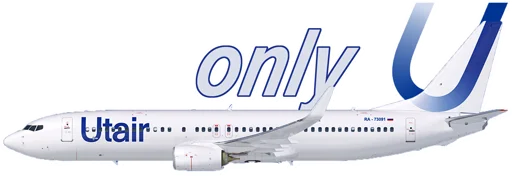 Стикер Stickers from Utair's fan