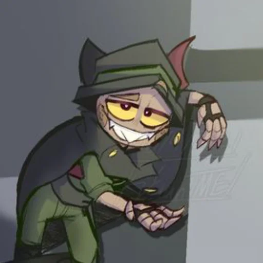 Стикер Фантокио | Fantoccio - Billie Bust Up