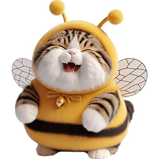 Стикер Котик БиБи