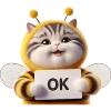 Эмодзи Котик БиБи