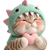Эмодзи Дино котики