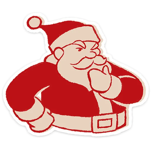 Стикер Дедушка Мороз