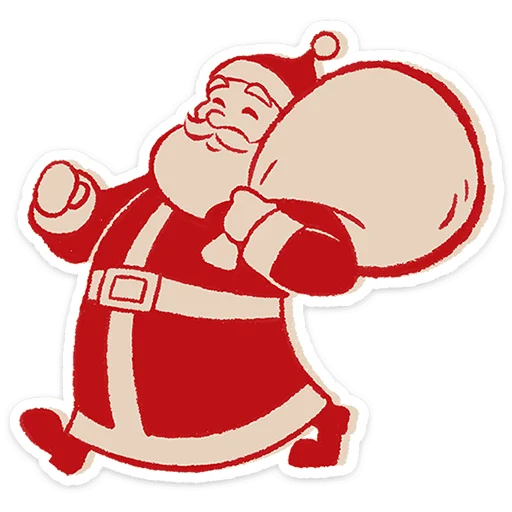 Стикер Дедушка Мороз
