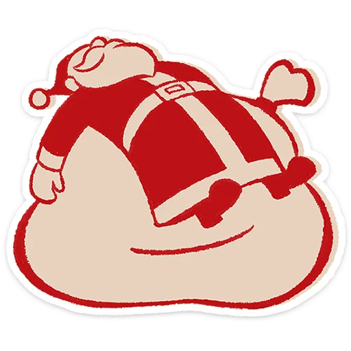 Стикер Дедушка Мороз