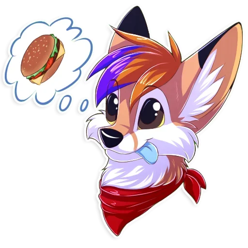 Стикер Fennec Art