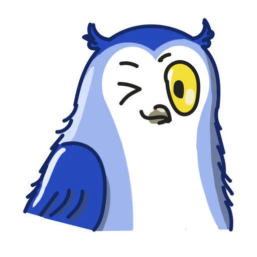 Стикер Филин Фил