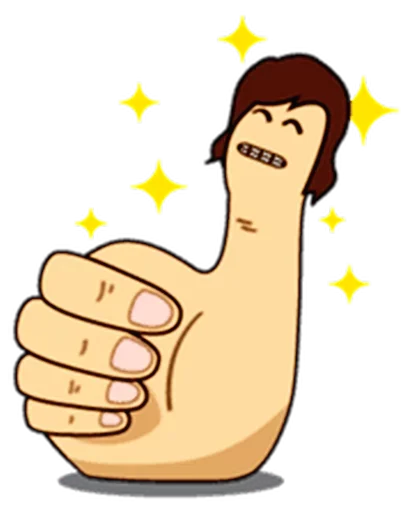 Стикер Fingers