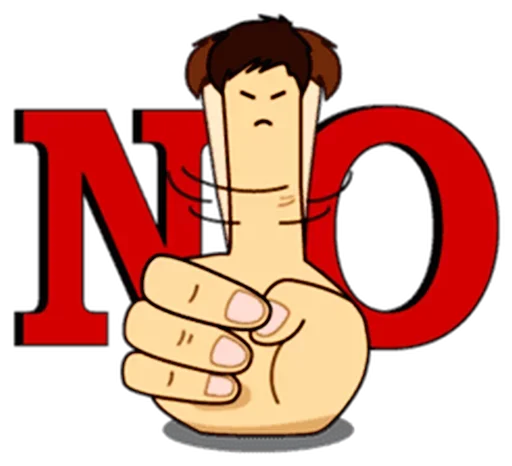 Стикер Fingers