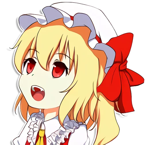 Стикер the most kawaii stickers in the world (Flandre)