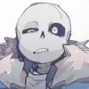 Стикер Sans