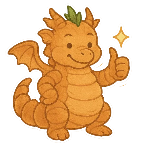 Стикер fluffy fire wings