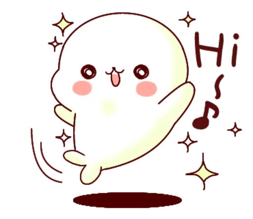 Стикер Fluffy Seal