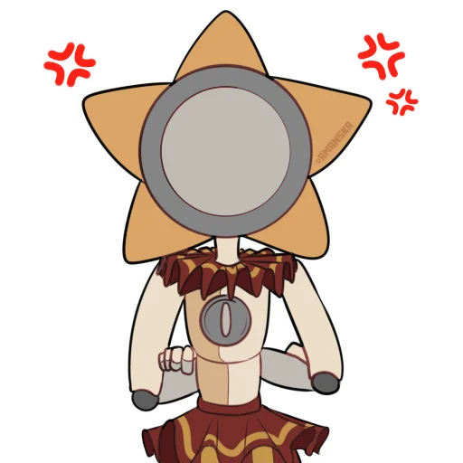 Стикер FNAF security breach