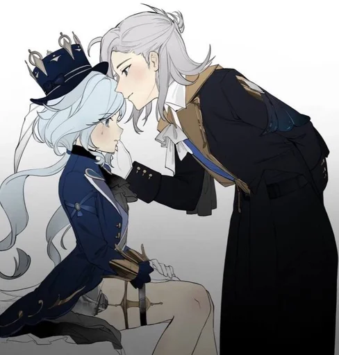 Стикер Фокалорс и Навилетт