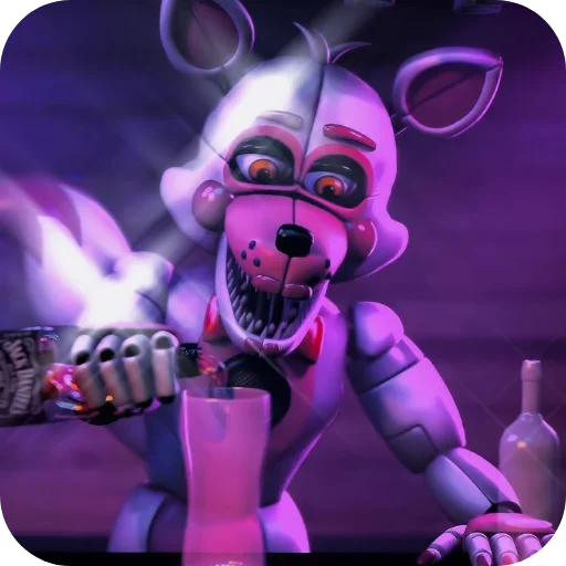 Стикер Фонтайм Фокси