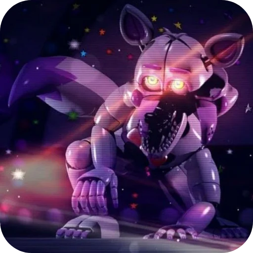 Стикер Фонтайм Фокси