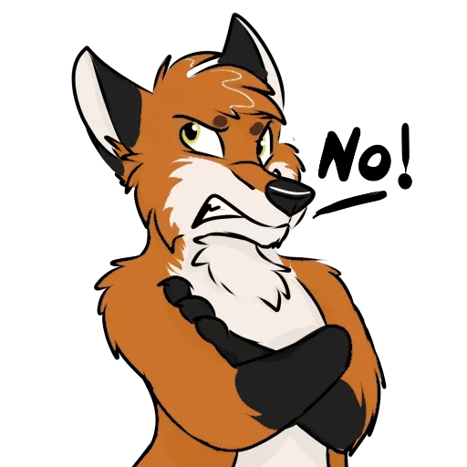 Стикер Fox Stickers