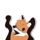 Стикер Fox Stickers