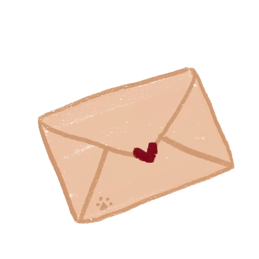 Стикер Fox and rabbit