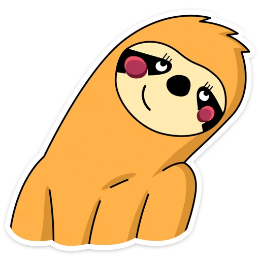 Стикер Свободный от забот