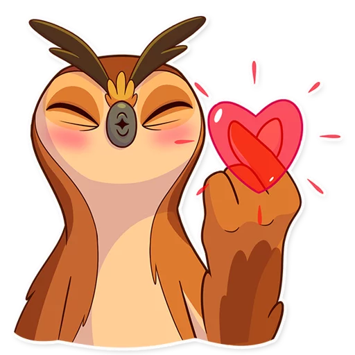 Стикер Freelance Owl