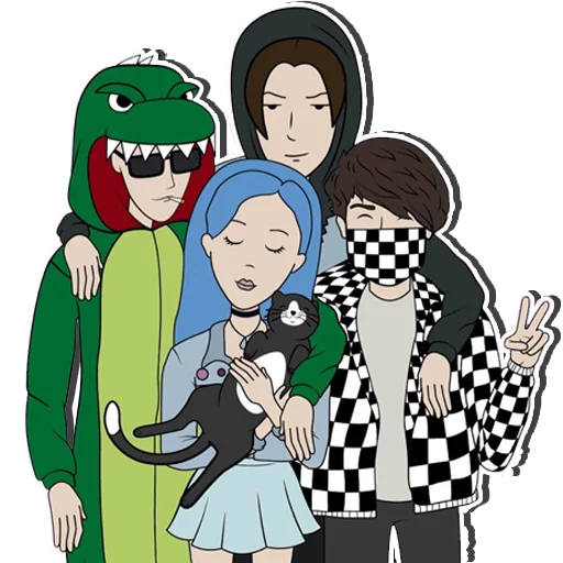 Стикер ФРЕНДЗОНА