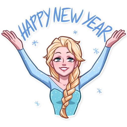 Стикер Elsa