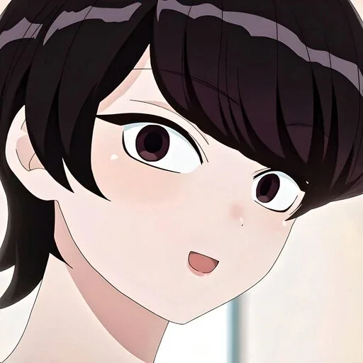 Стикер Коми сан