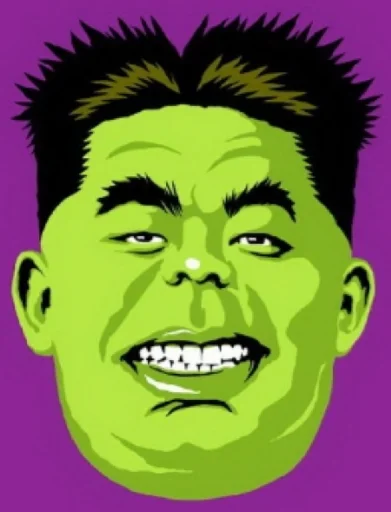 Стикер Funny Kim