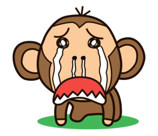 Стикер Funny Monkeys