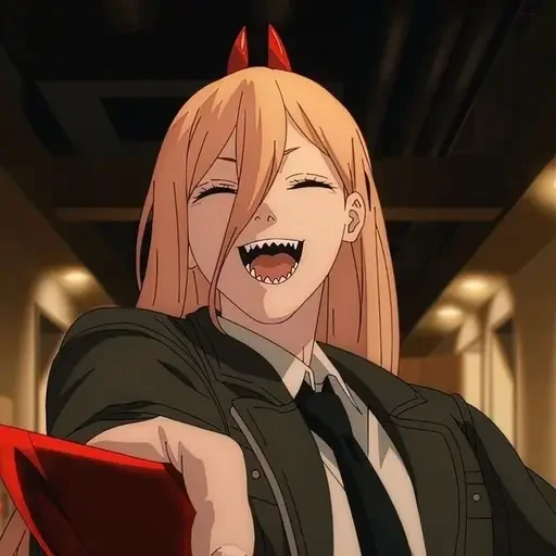 Стикер Человек бензопила