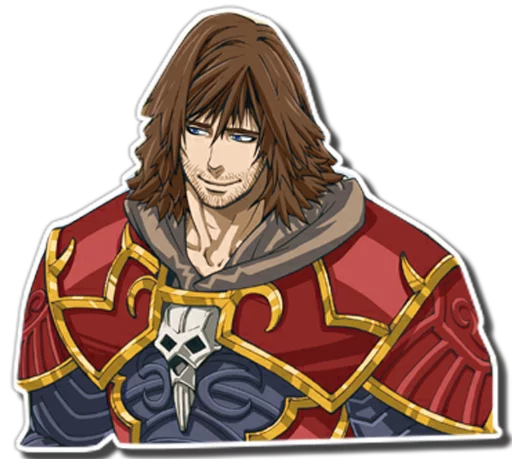 Стикер Gabriel Belmont & Alucard [รקร]