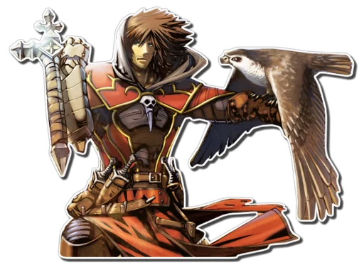 Стикер Gabriel Belmont & Alucard [รקร]