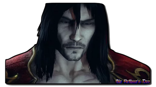 Стикер Gabriel Belmont & Alucard [รקร]