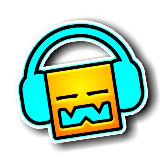 Стикер Geometry Dash