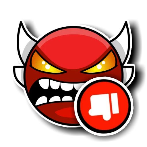 Стикер Geometry Dash