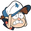 Эмодзи Gravity Falls