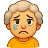 Эмодзи Милая бабуля