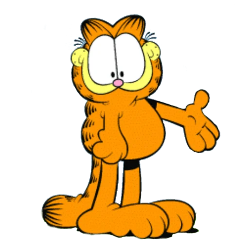Стикер Garfield & friends